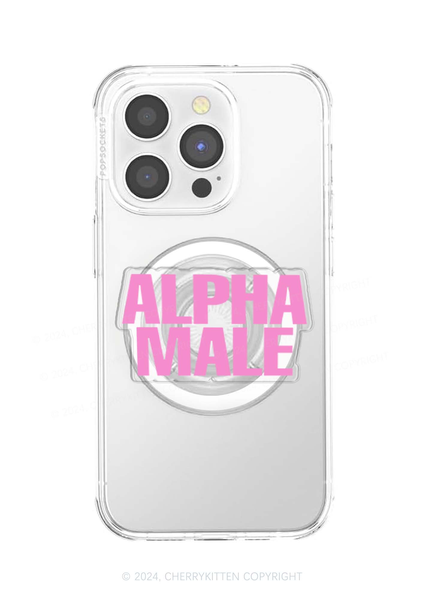 Alpha Male Y2K Magnetic Phone Grip Holder Cherrykitten