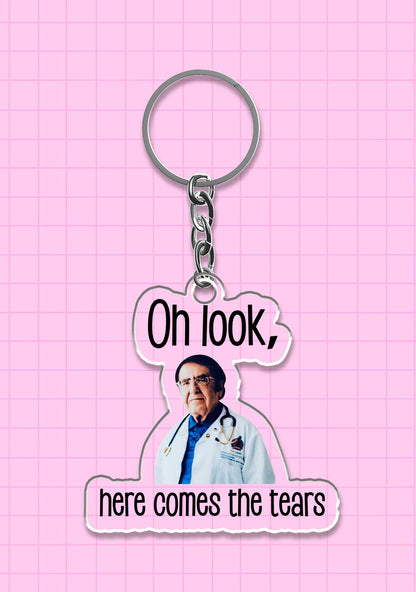 Here Comes The Tears 1Pc Y2K Keychain Cherrykitten