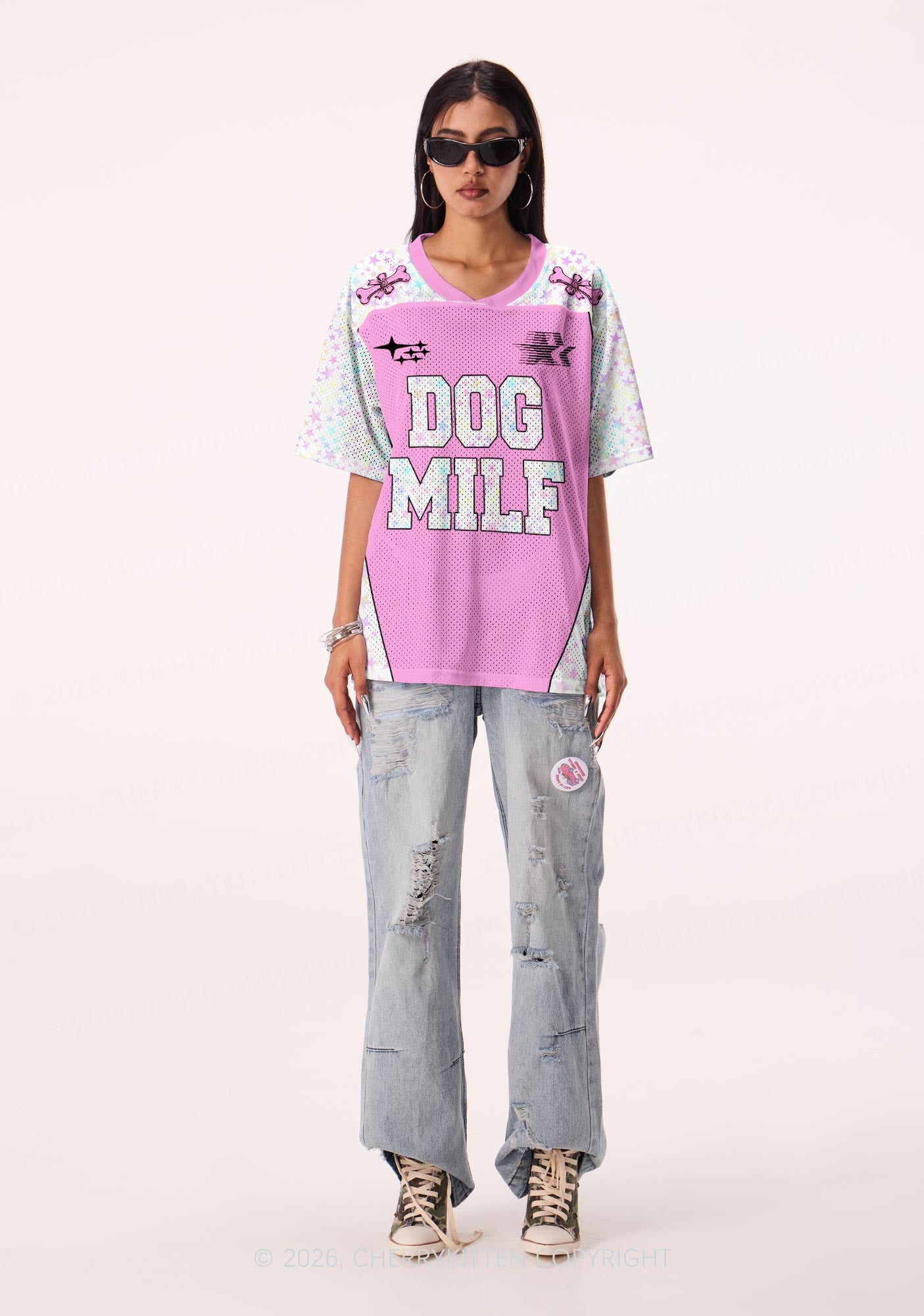 Dog Mxxf Y2K Sport Jersey Shirts Cherrykitten