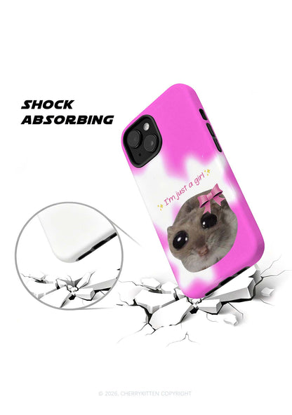 Im Just A Girl Y2K Phone Case Cherrykitten