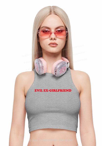 Evil Ex Girlfriend Y2K Crop Tank Top Cherrykitten