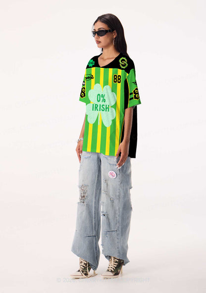 Custom Zero Percent Irish St Patricks Y2K Sport Jersey Shirts Cherrykitten