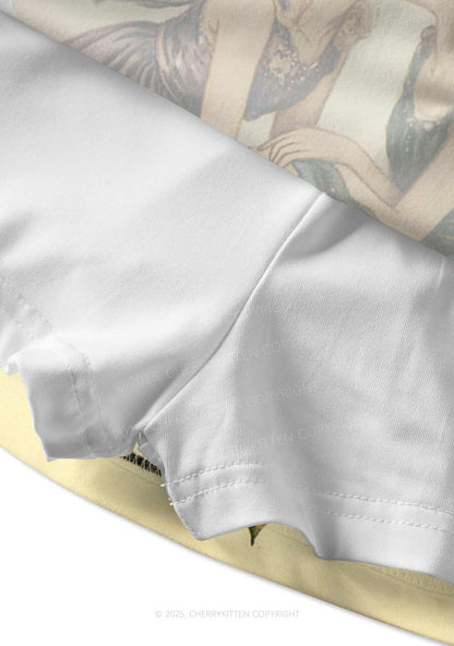 Fairy Kiss Pride Y2K Print Mini Skirt Cherrykitten