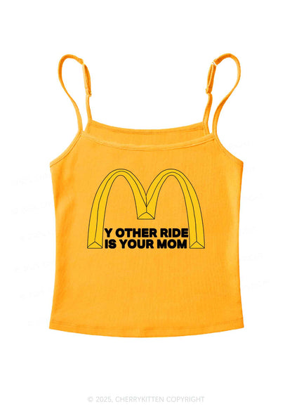 Ride Your Mom Y2K Spaghetti Strap Cami Cherrykitten