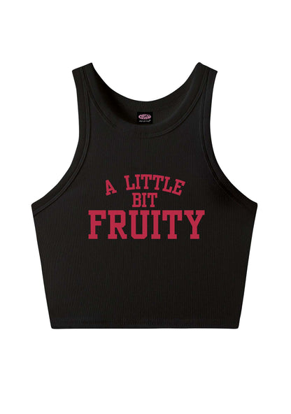 A Little Bit Fruity Pride Y2K Crop Tank Top Cherrykitten