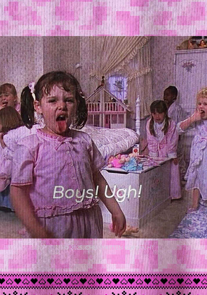 Boys Ugh Y2K Christmas Knit Sweatshirt Cherrykitten