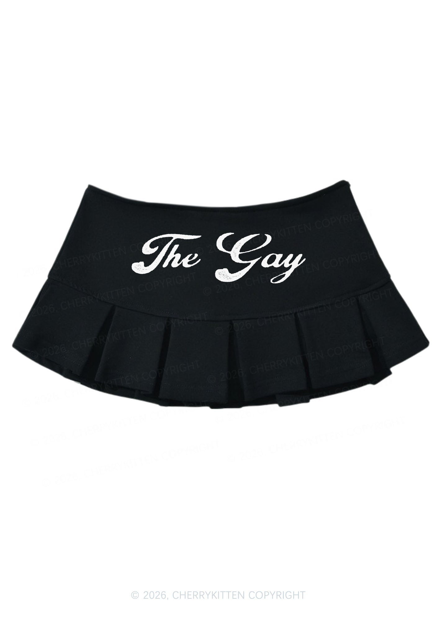 The Gay Pride Y2K Mini Pleated Skirts Cherrykitten