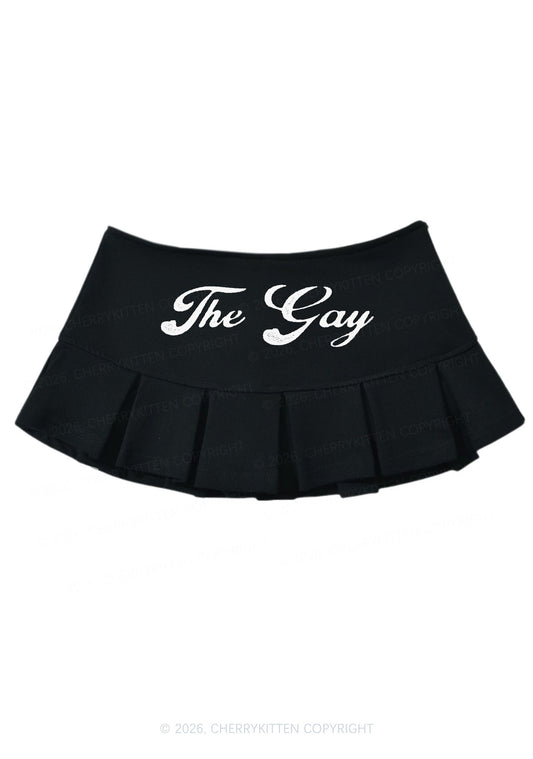 The Gay Pride Y2K Mini Pleated Skirts Cherrykitten
