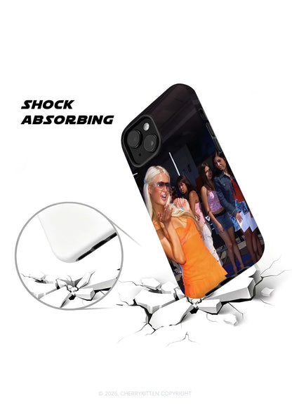 Orange Dress Girl Y2K Phone Case Cherrykitten