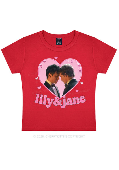 Lily And Jane HR Y2K Baby Tee Cherrykitten
