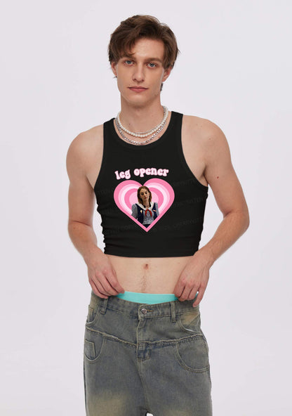 Leg Opener Pride Y2K Crop Tank Top Cherrykitten