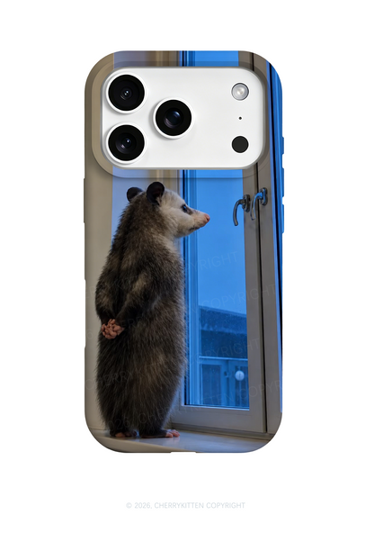 Moody Opossum Y2K Phone Case Cherrykitten