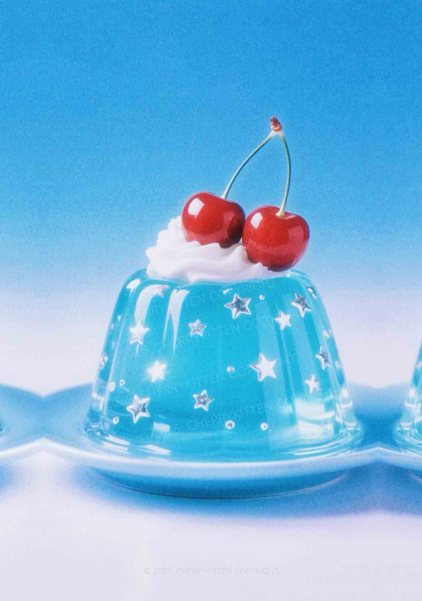 Cherry Jelly Y2K Mesh Crop Top Cherrykitten