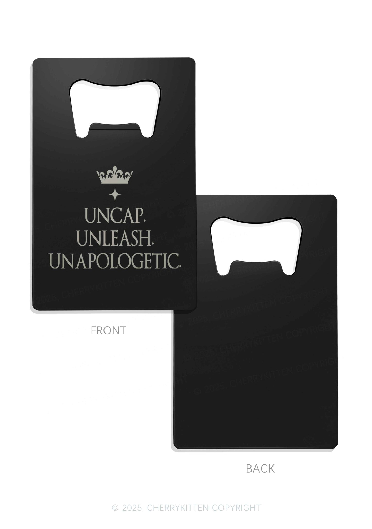 Uncap Unleash Y2K Credit Card Bottle Openers Cherrykitten