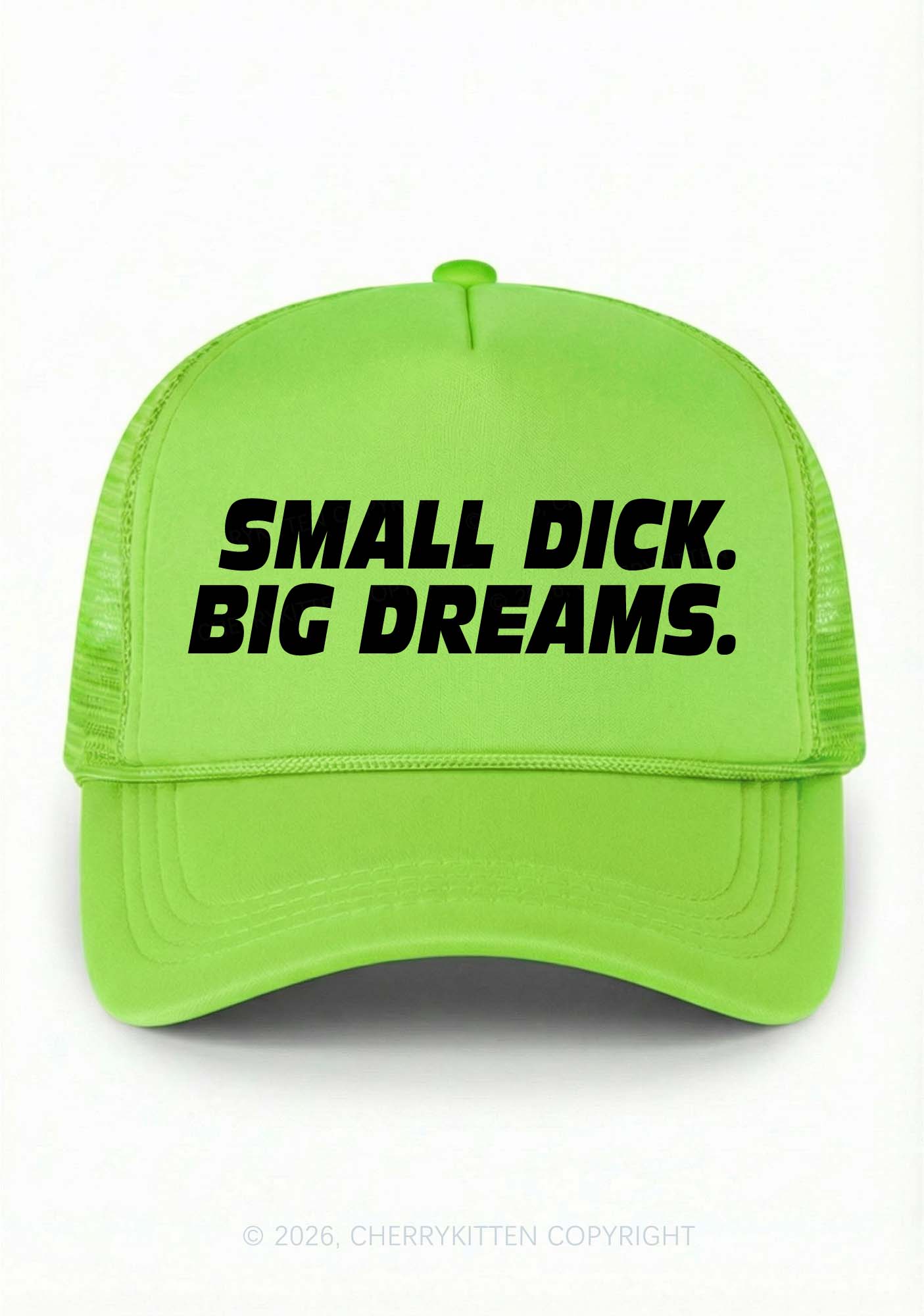 Small Dxxk Big Dreams Y2K Trucker Hat Cherrykitten