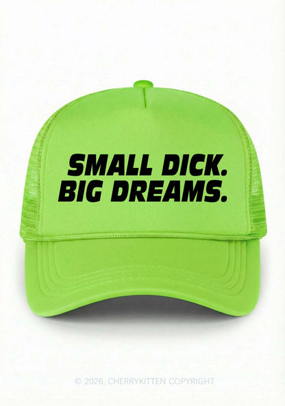 Small Dxxk Big Dreams Y2K Trucker Hat Cherrykitten