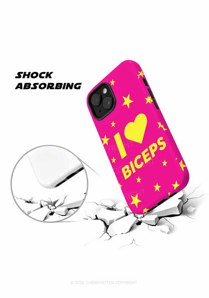 I Love Biceps Star Y2K Phone Case Cherrykitten