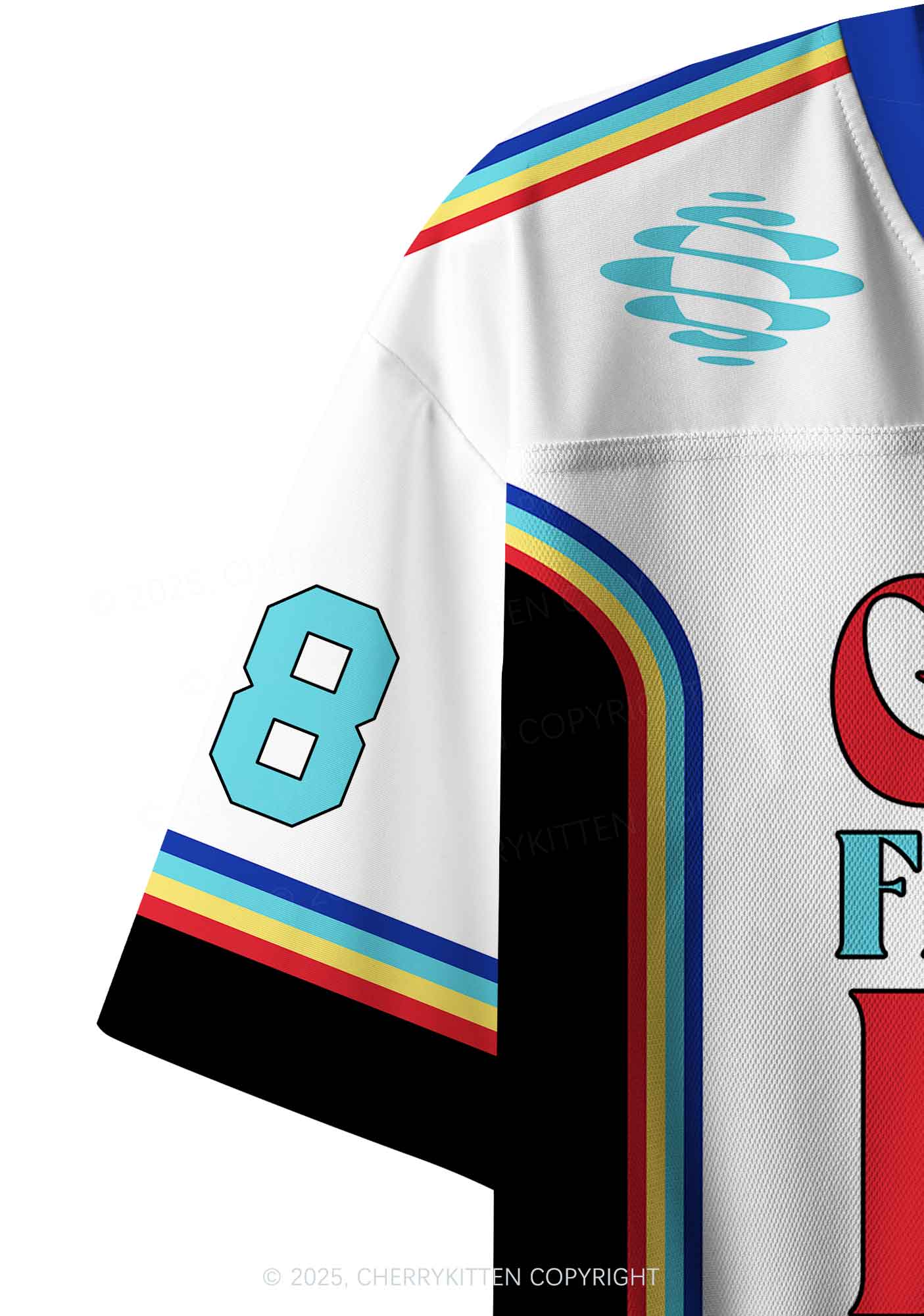 Custom Gods Favorite Fag Pride Y2K Crop Sport Jersey Shirts Cherrykitten