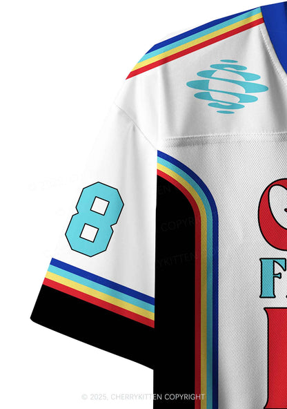 Custom Gods Favorite Fag Pride Y2K Crop Sport Jersey Shirts Cherrykitten