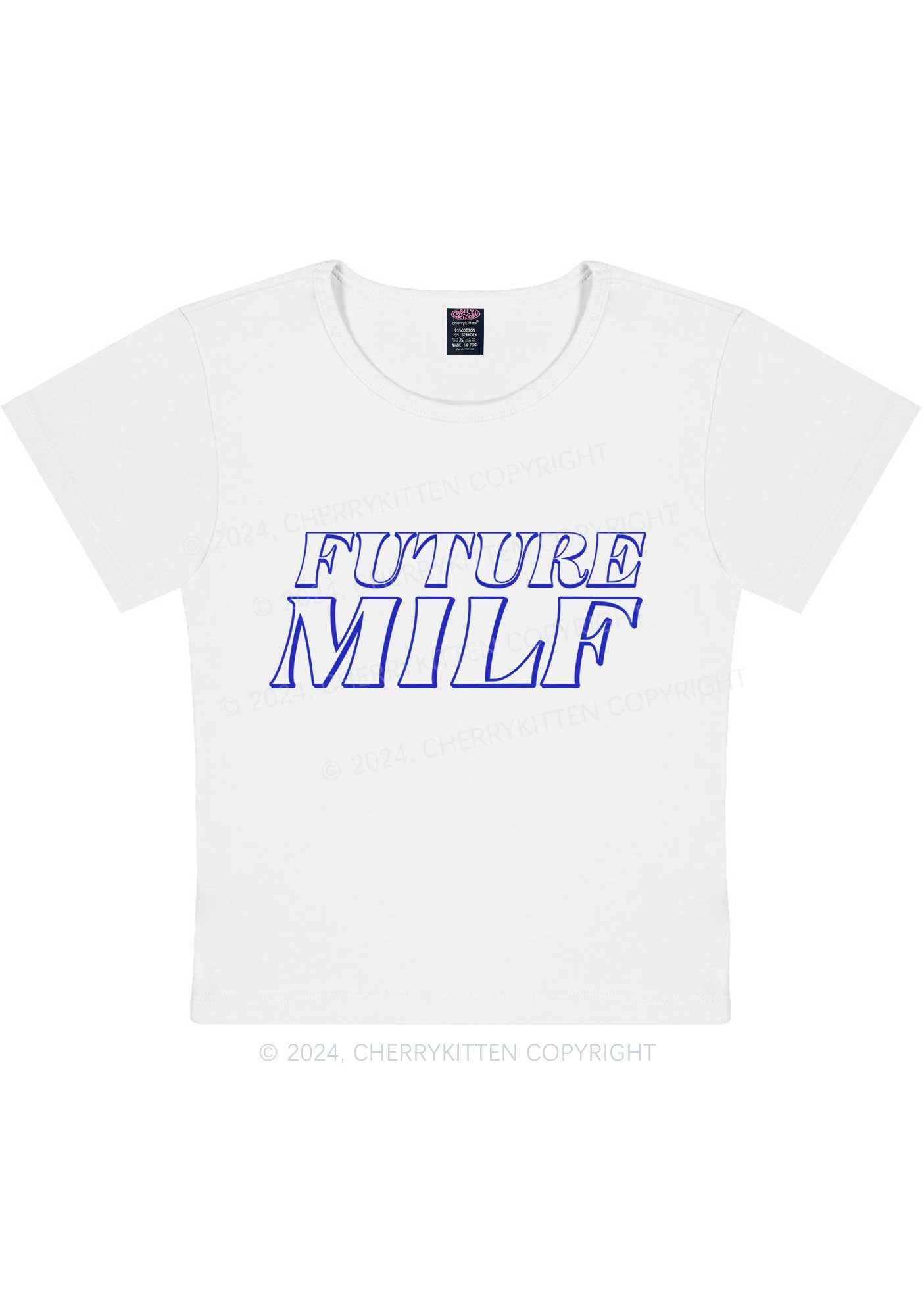 Big Mxxf Y2K Baby Tee Cherrykitten