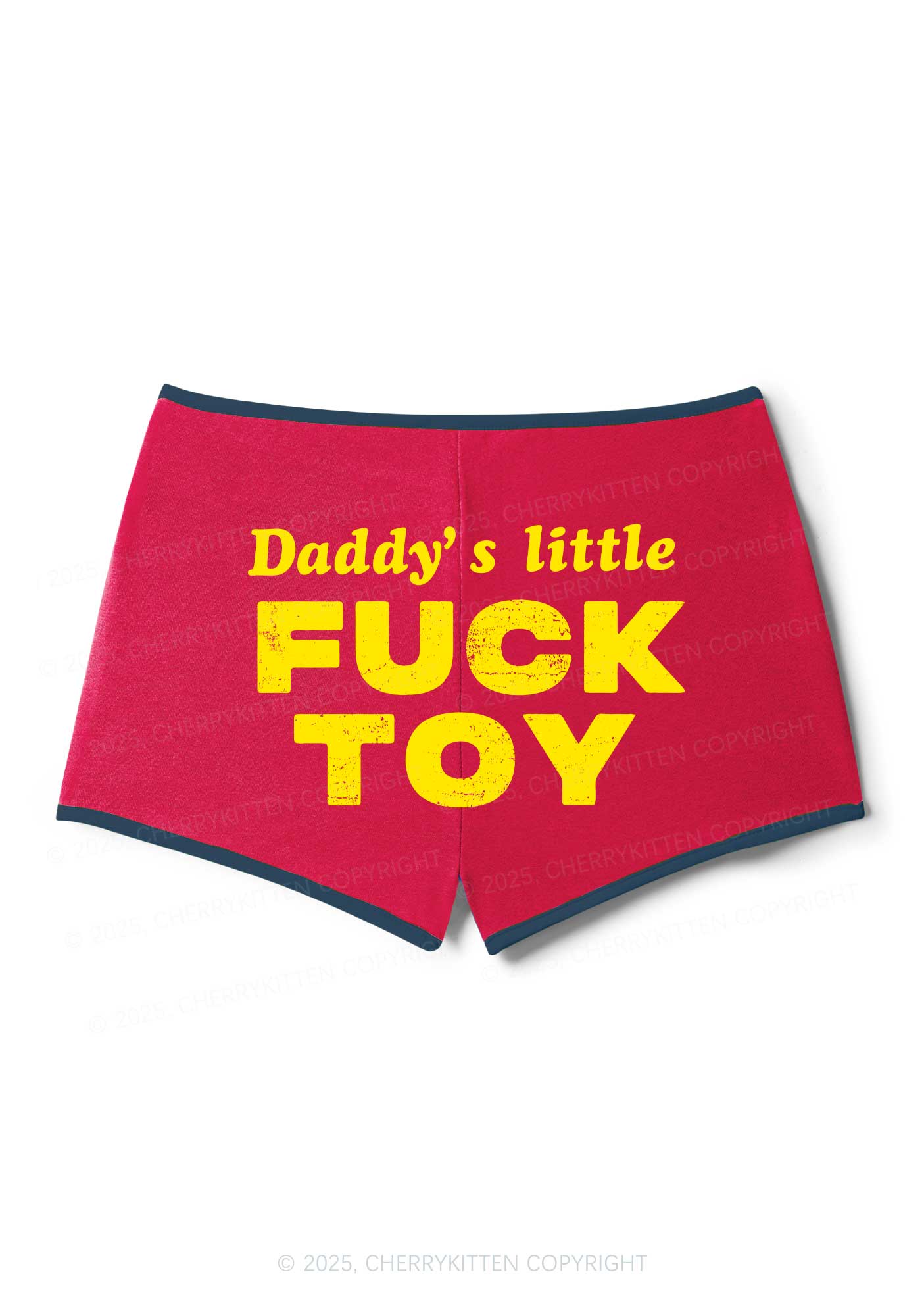 Daddys Little Fxxk Toy Y2K Booty Shorts Cherrykitten