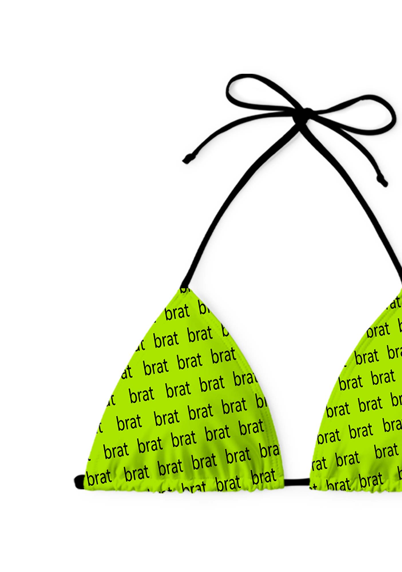 Brat Summer Y2K Print Bikini Set Cherrykitten