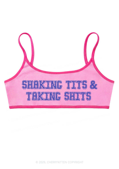 Shaking Txts Taking Shxts Y2K Super Crop Cami Cherrykitten