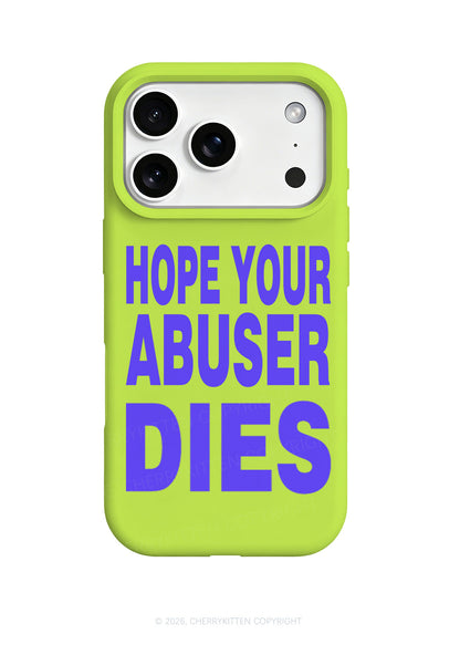 Hope Your Abuser Dies Y2K Phone Case Cherrykitten