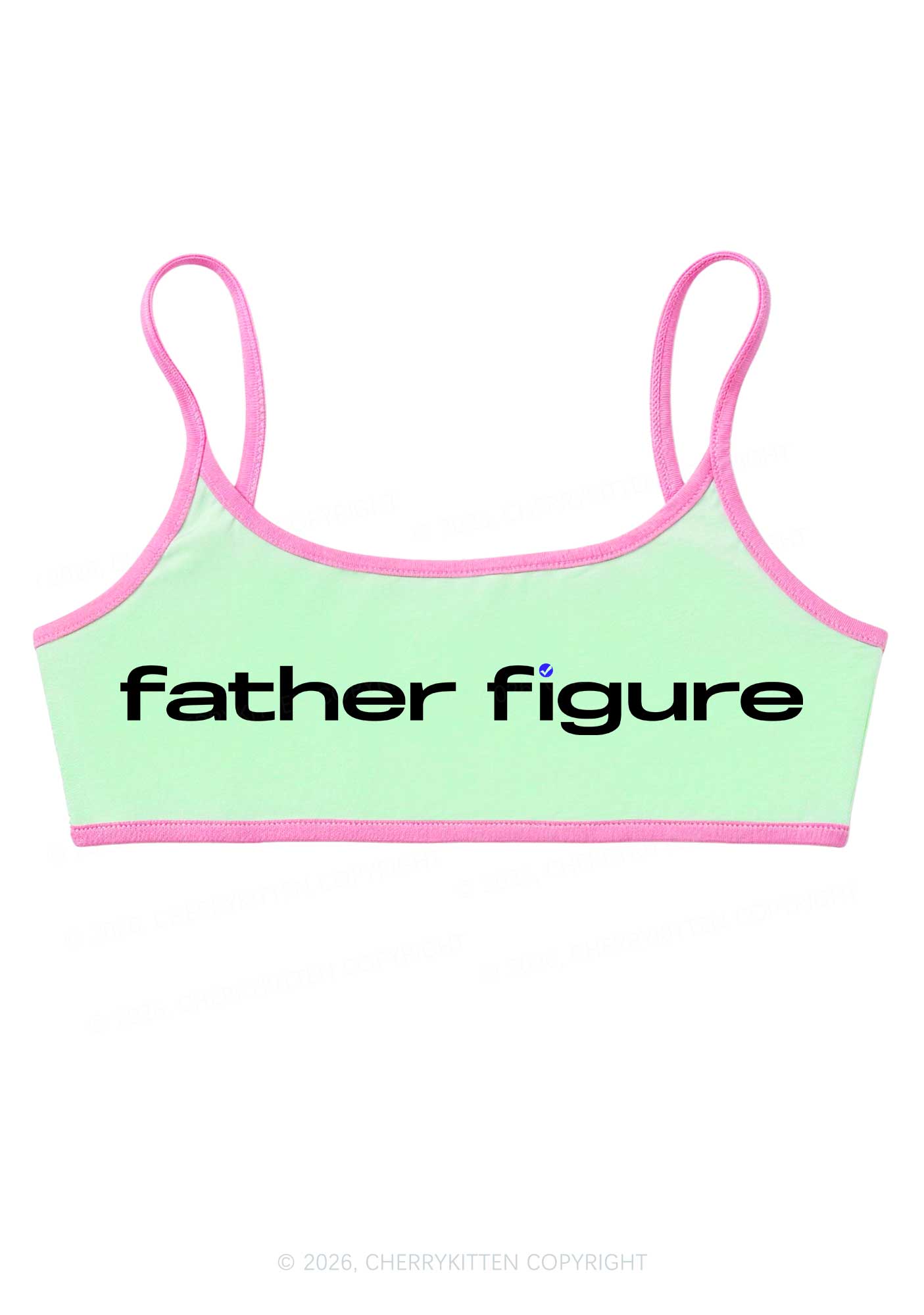Father Figure Y2K Super Crop Cami Cherrykitten