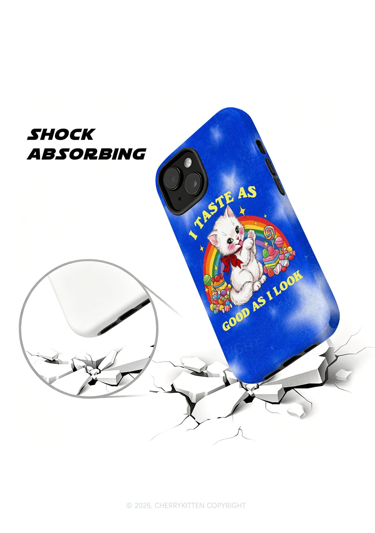 I Taste As Good As I Look Y2K Phone Case Cherrykitten