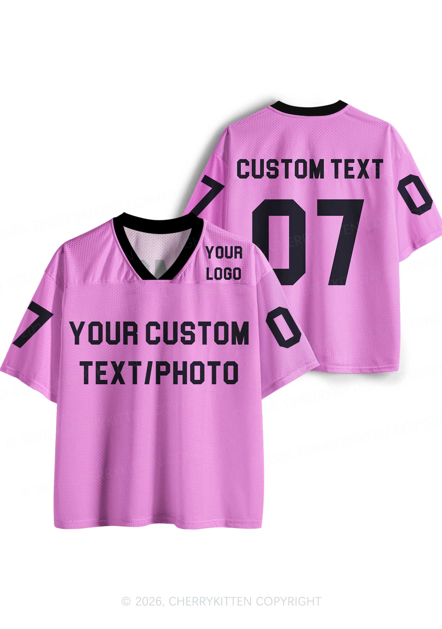 Custom All Personalized Y2K Sport Jersey Shirts Cherrykitten