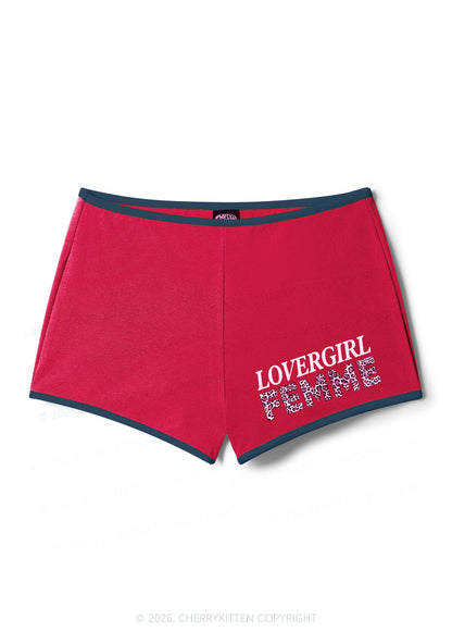 Lovergirl Femme Pride Y2K Booty Shorts Cherrykitten