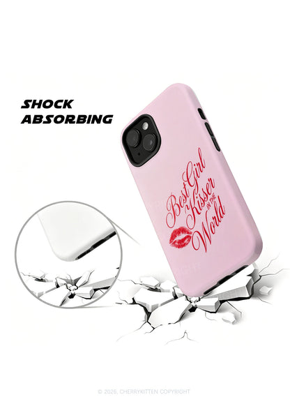 Best Girl Kisser Pride Y2K Phone Case Cherrykitten