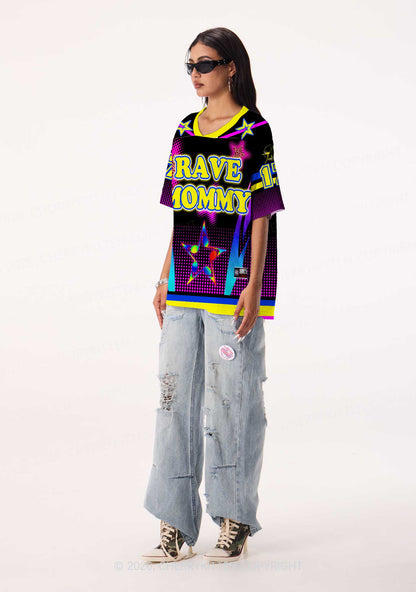 Rave Mommy Star Y2K Sport Jersey Shirts Cherrykitten
