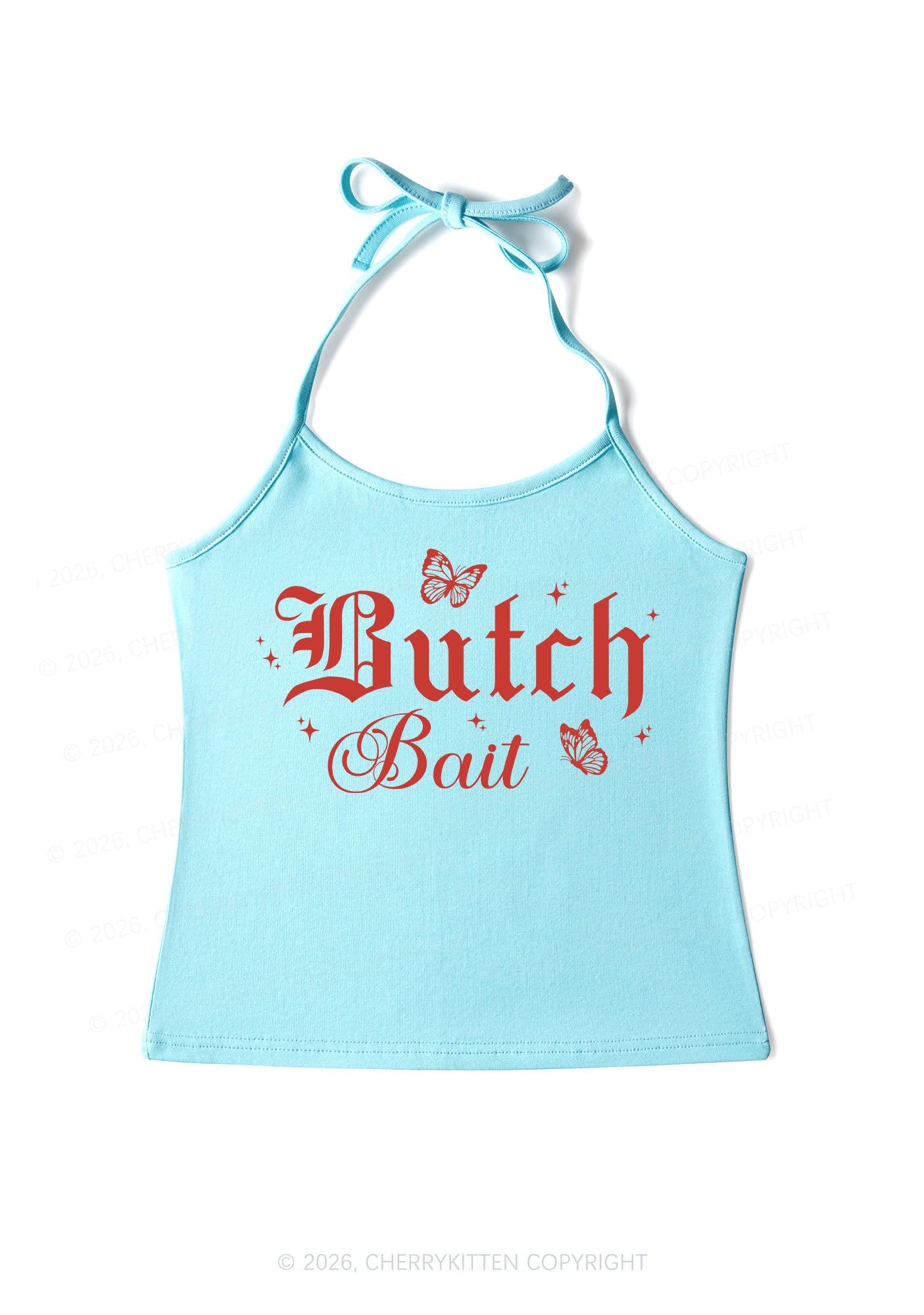 Butch Bait Pride Y2K Halter Neck Cami Cherrykitten