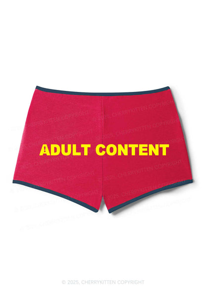 Adult Content Y2K Booty Shorts Cherrykitten