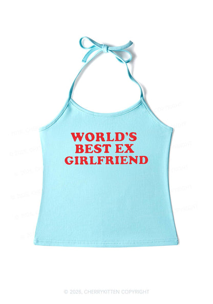 Best Ex Girlfriend Y2K Halter Neck Cami Cherrykitten