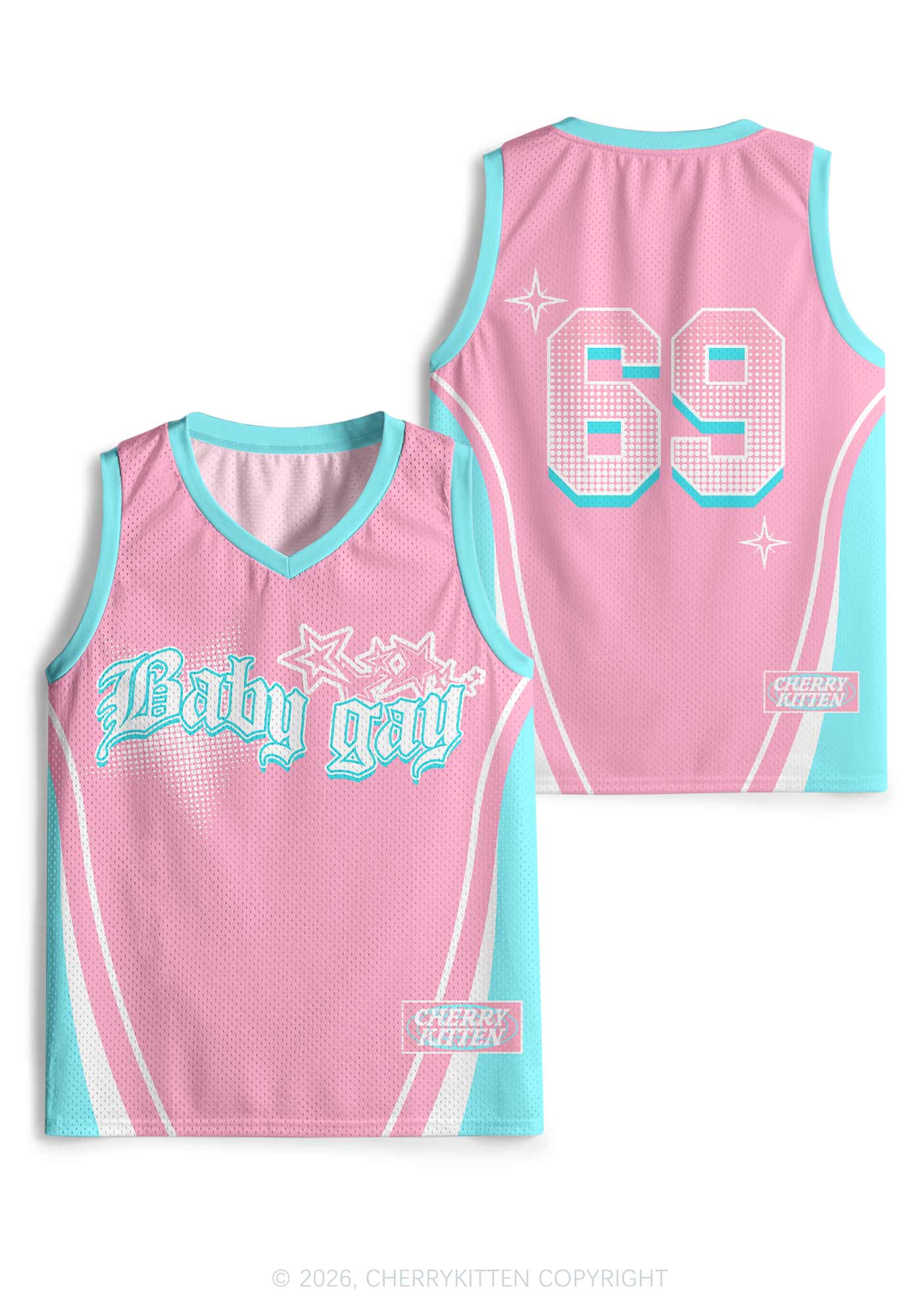 Baby Gay Pride Y2K Sport Jersey Tank Cherrykitten