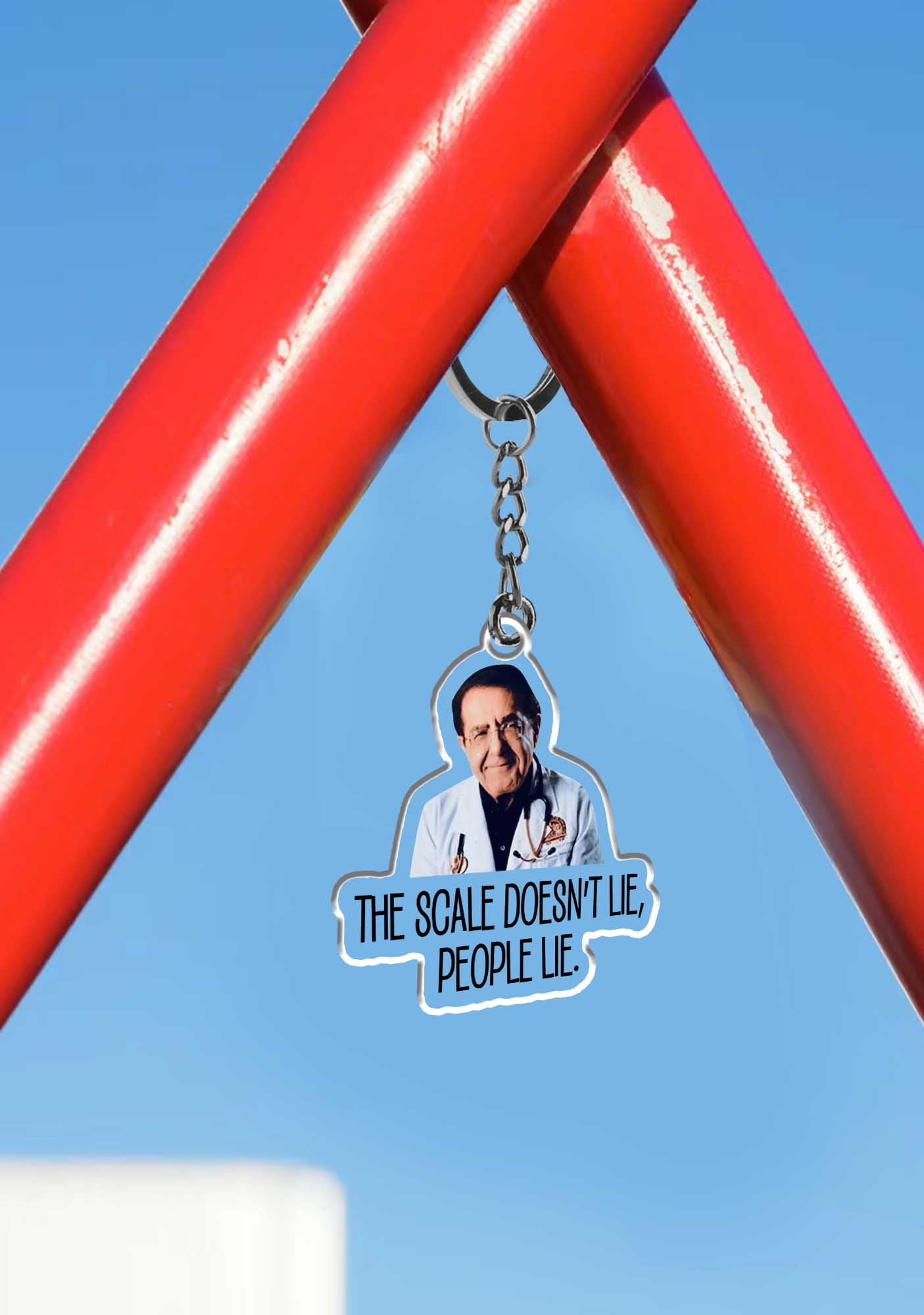 People Lie 1Pc Y2K Keychain Cherrykitten