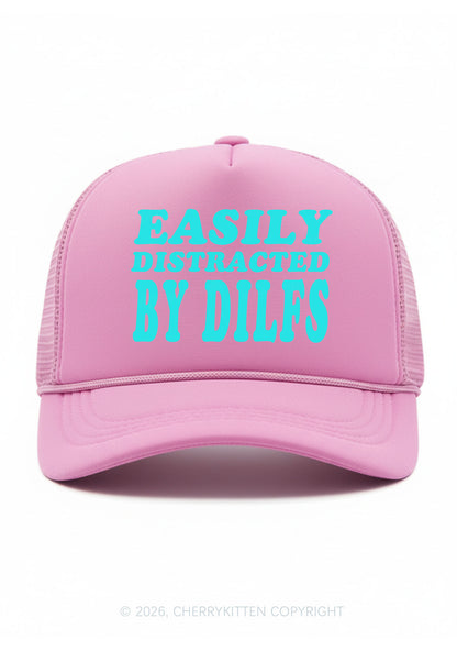 Easily Distracted By Dxxfs Y2K Trucker Hat Cherrykitten