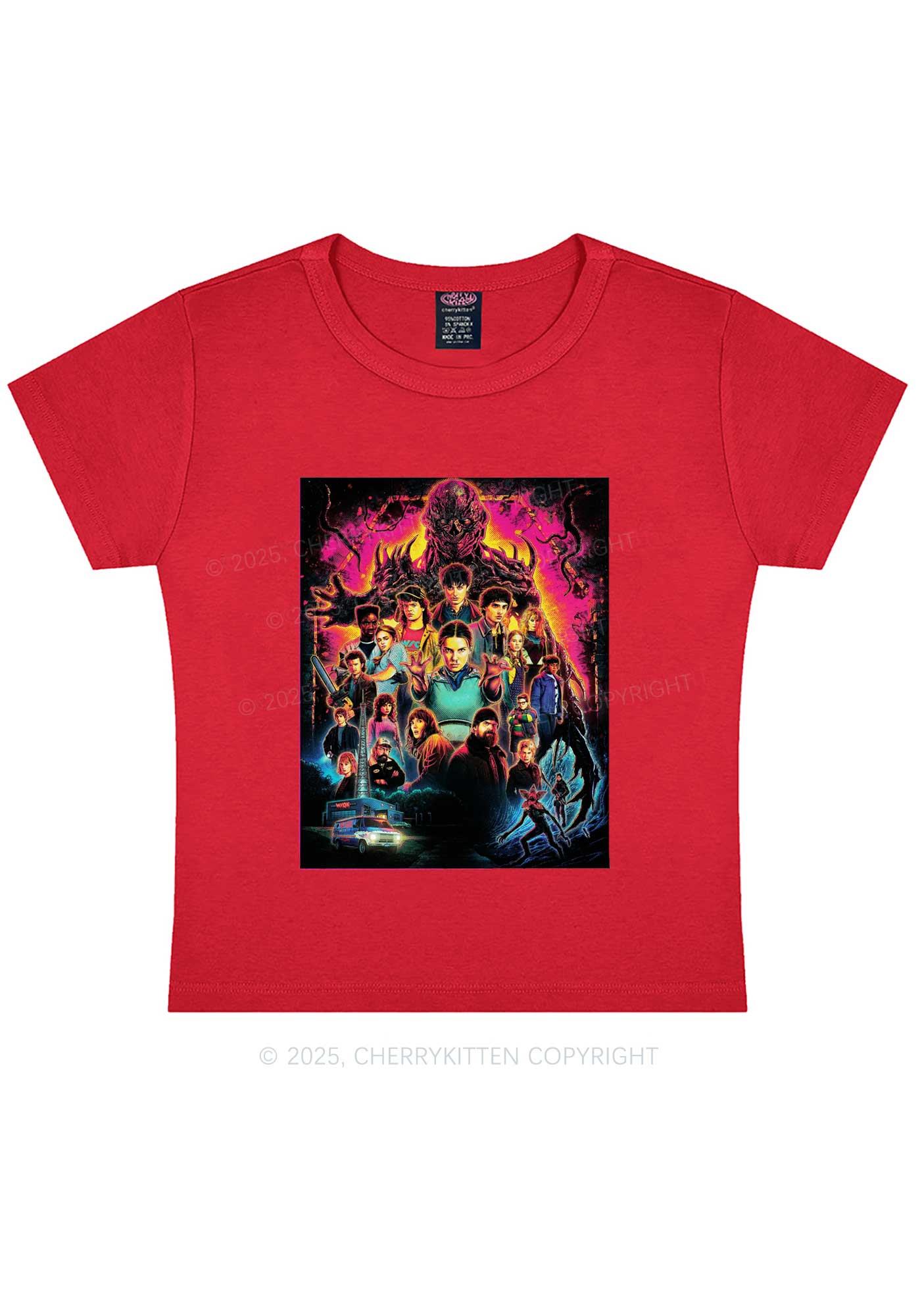 Young Adventure Y2K Baby Tee Cherrykitten