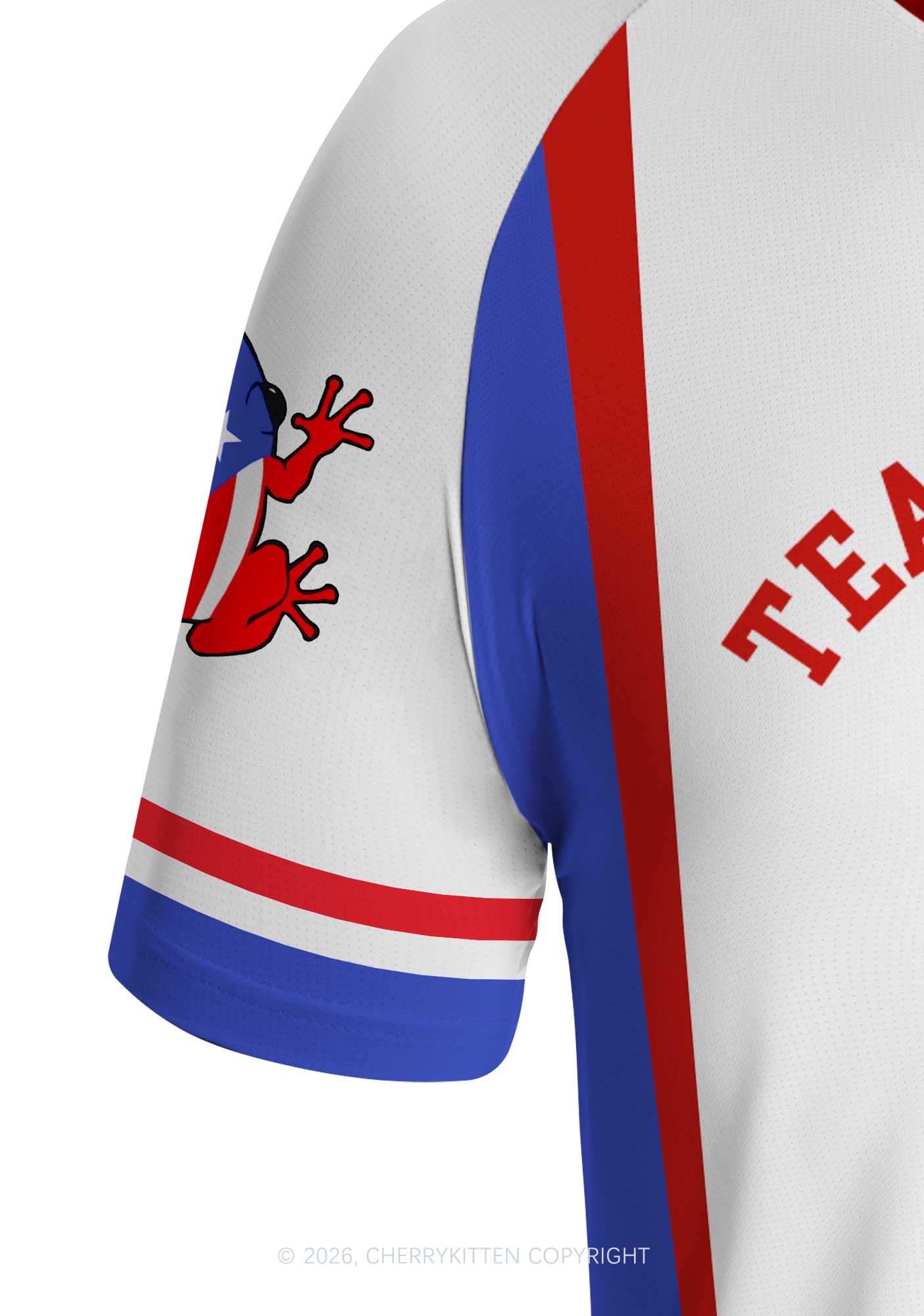 White Football Bunny Y2K Football Jersey Shirts Cherrykitten