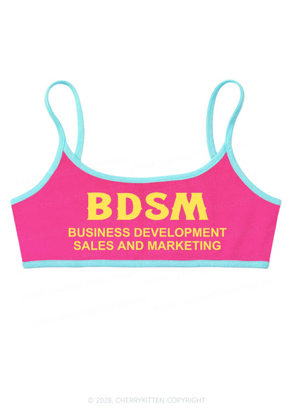 Business Development Y2K Super Crop Cami Cherrykitten