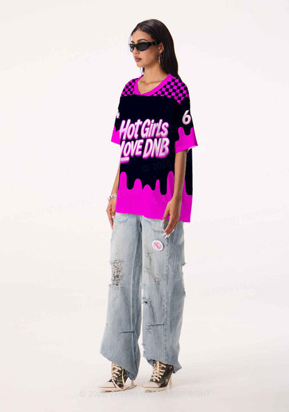 Hot Girls Love DNB Y2K Sport Jersey Shirts Cherrykitten