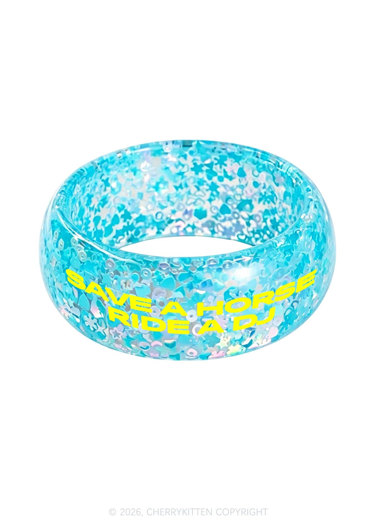 Ride A Dj Y2K Cuff Bangle Cherrykitten