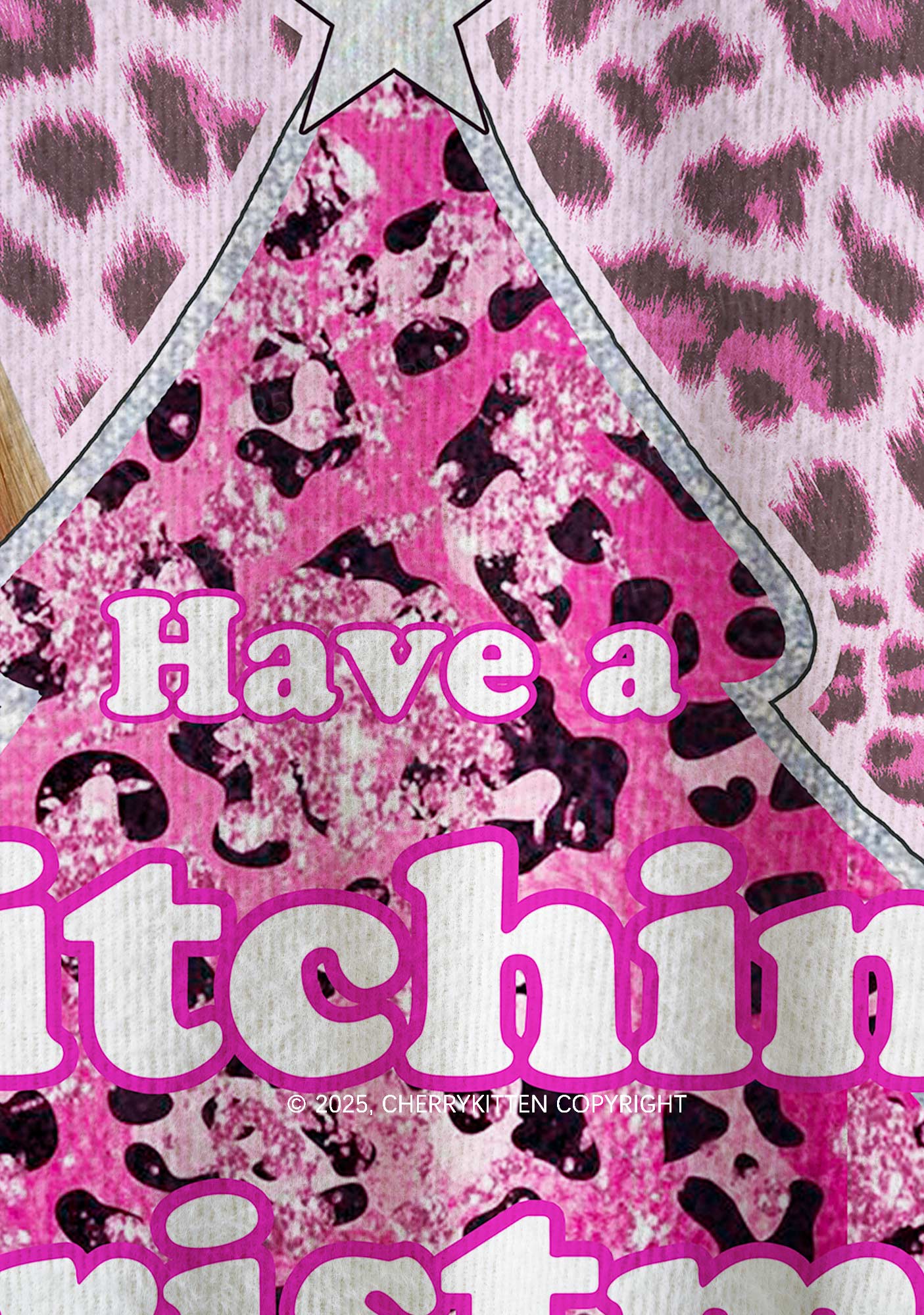 Bxxchin Y2K Christmas Knit Sweatshirt Cherrykitten