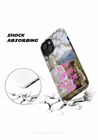 Be Cringe Be Free Y2K Phone Case Cherrykitten