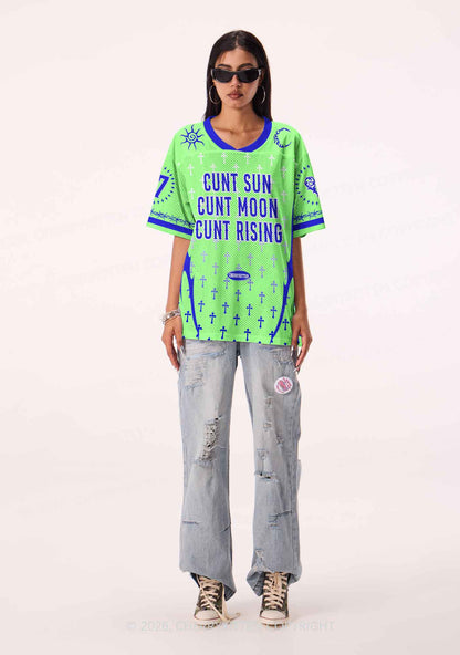 Cxxt Sun Moon Rising Y2K Sport Jersey Shirts Cherrykitten