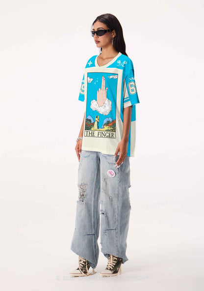 The Lesbians Finger Pride Y2K Sport Jersey Shirts Cherrykitten