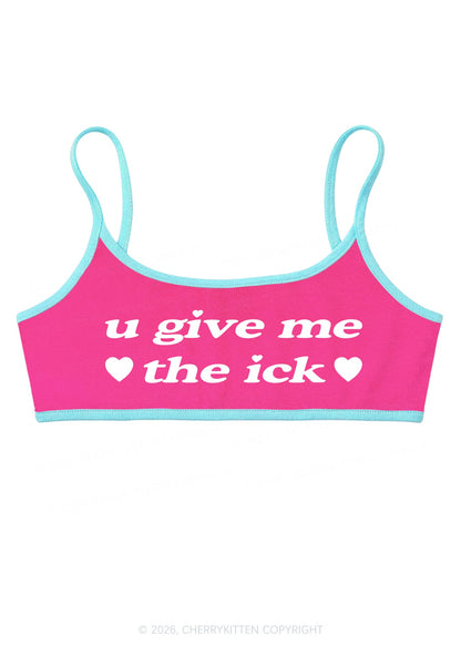 Give Me Ick Y2K Super Crop Cami Cherrykitten